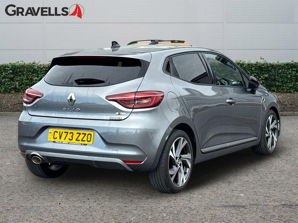 Renault Clio 1.0 Tce Rs Line Hatchback Euro 6 CV73ZZO Grey #3
