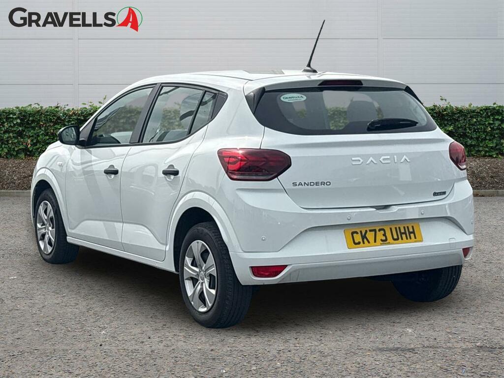 Dacia Sandero 1.0 Tce Essential Hatchback Euro CK73UHH White #5