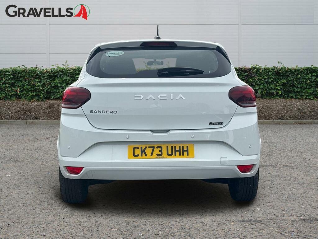 Dacia Sandero 1.0 Tce Essential Hatchback Euro CK73UHH White #4