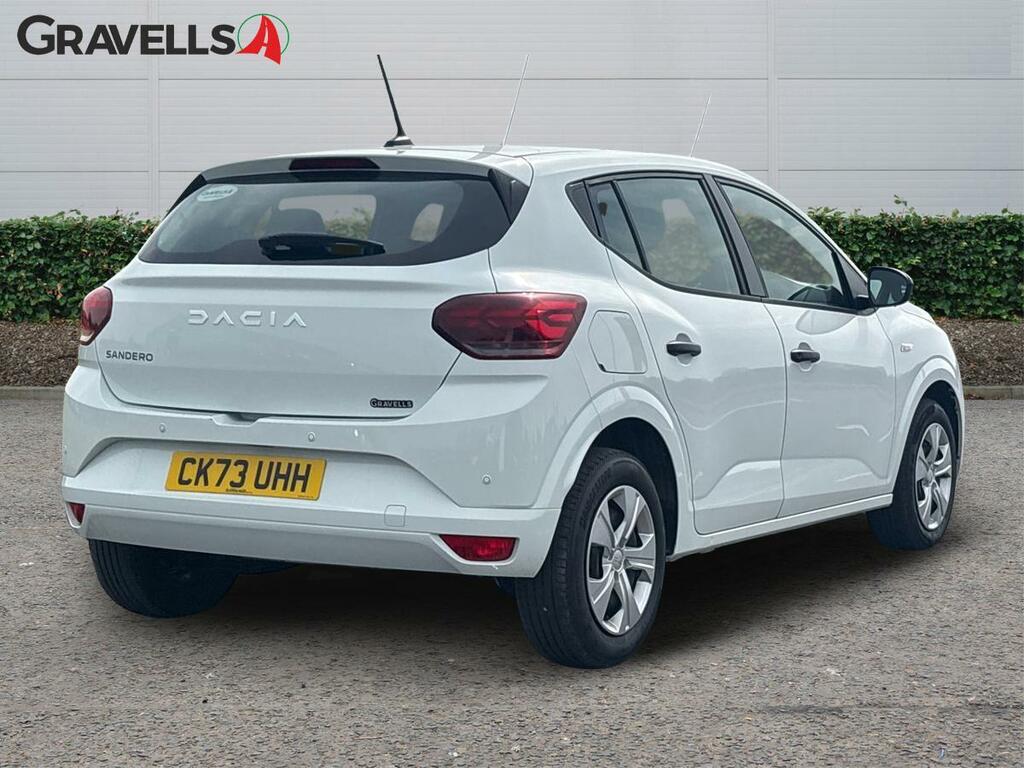 Dacia Sandero 1.0 Tce Essential Hatchback Euro CK73UHH White #3