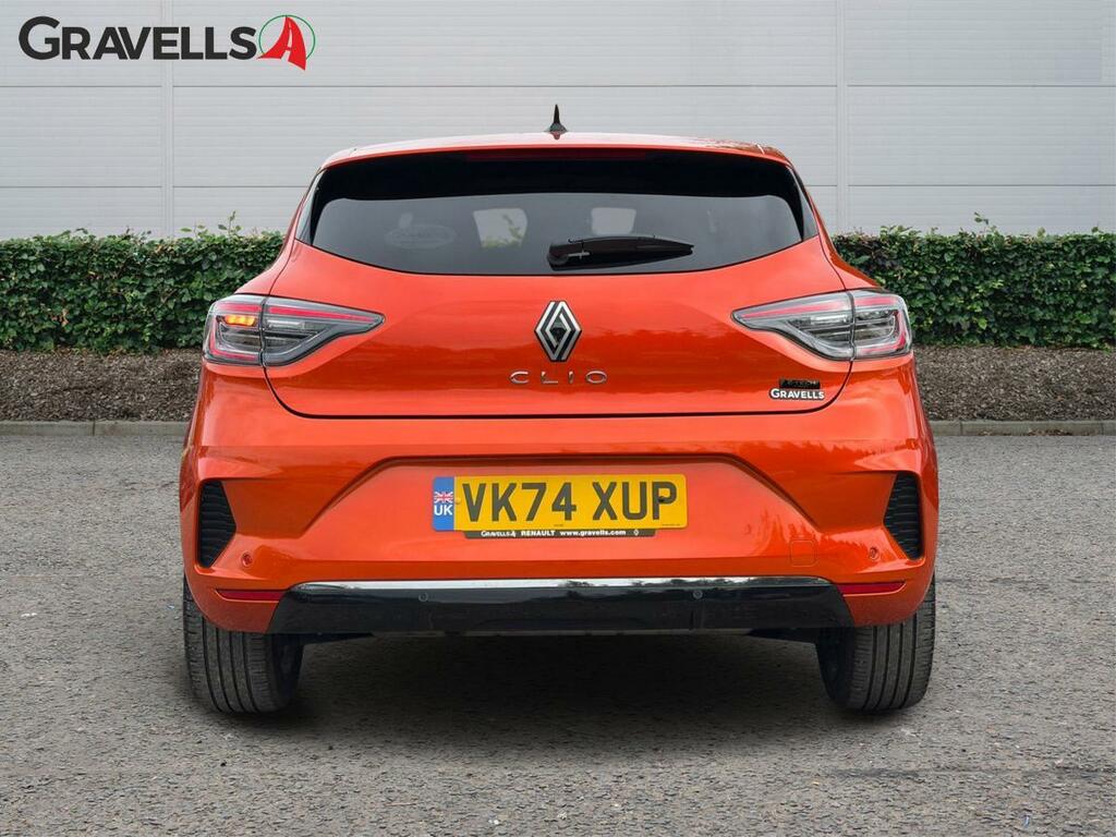 Renault Clio 1.6 E-tech Techno Hatchback Hybrid VK74XUP Blue #4