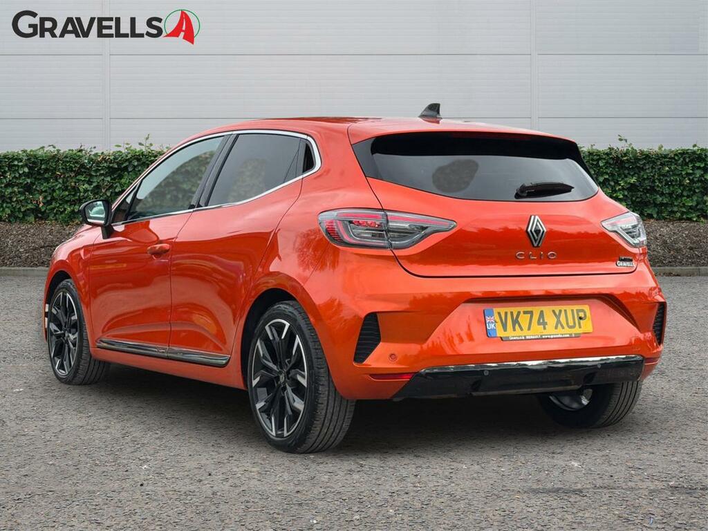 Renault Clio 1.6 E-tech Techno Hatchback Hybrid VK74XUP Blue #5