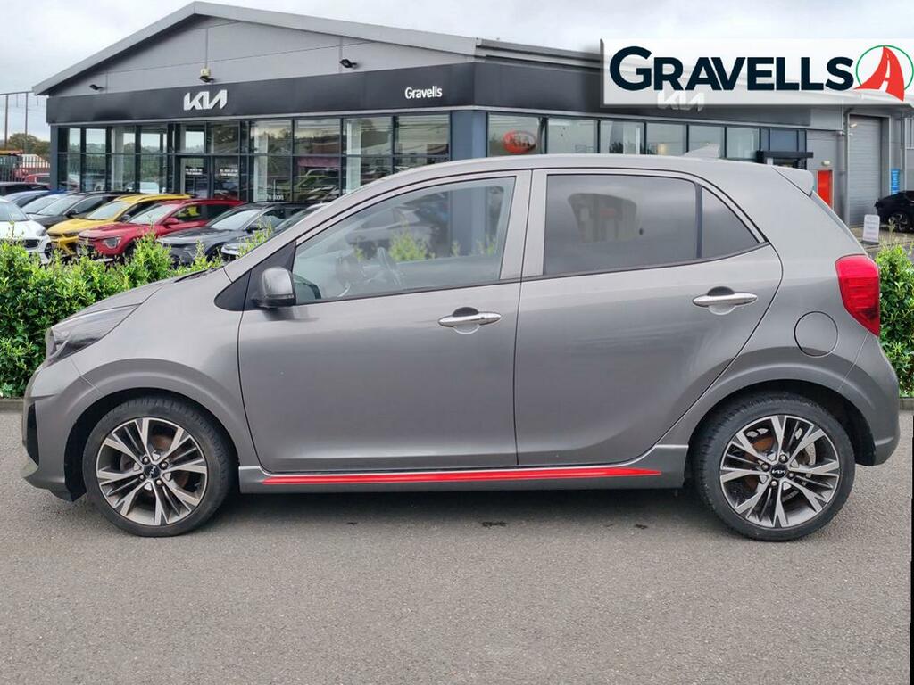 Kia Picanto 1.0T Gdi Gt-line S 4 Seats 99 CU23VJG Grey #5