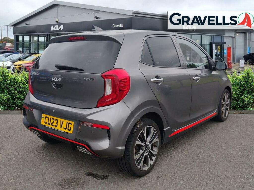 Kia Picanto 1.0T Gdi Gt-line S 4 Seats 99 CU23VJG Grey #3