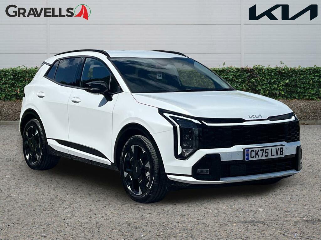 Kia Sportage 1.6T Gdi Hev Gt-line 236 White