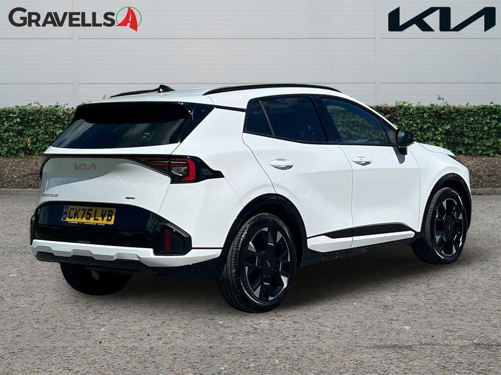 Kia Sportage 1.6T Gdi Hev Gt-line 236 CK75LVB White #3