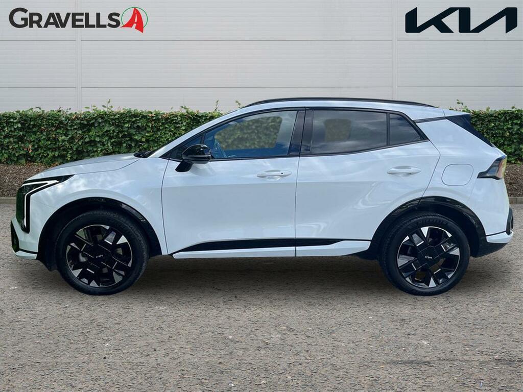 Kia Sportage 1.6T Gdi Hev Gt-line 236 CK75LVB White #5