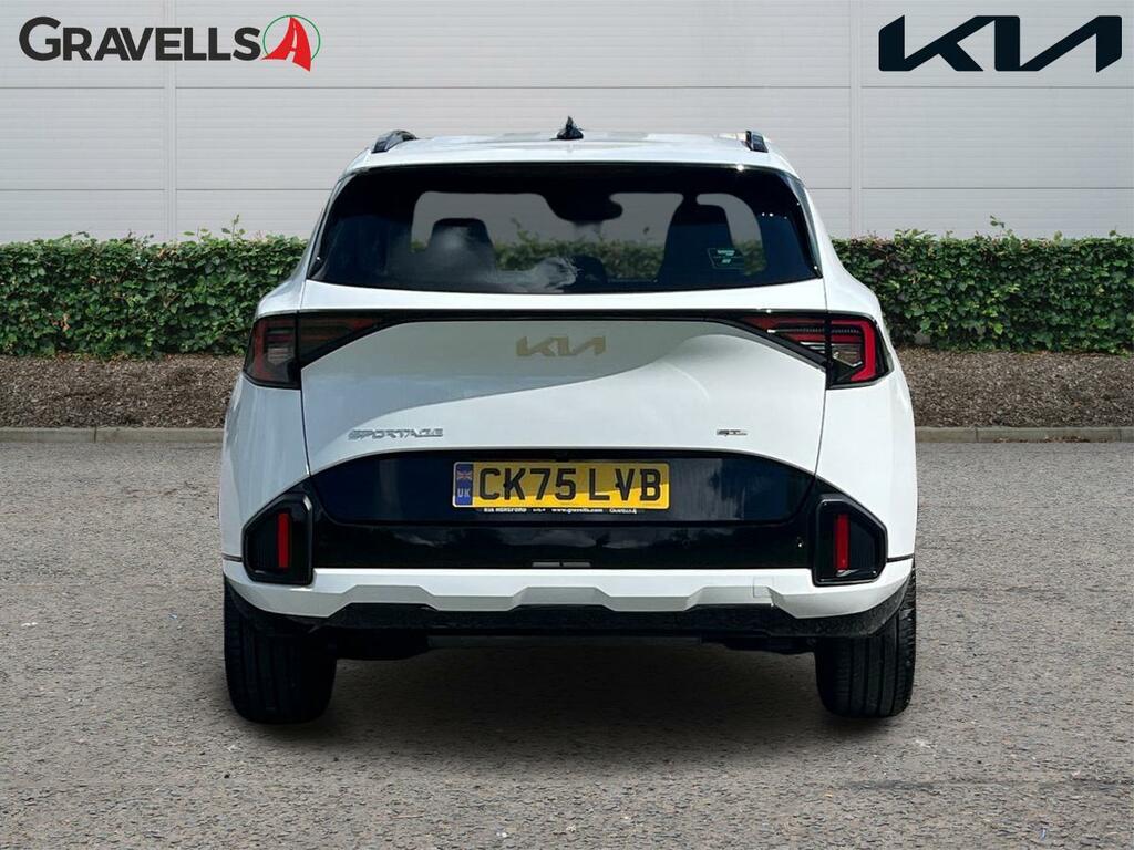Kia Sportage 1.6T Gdi Hev Gt-line 236 CK75LVB White #4