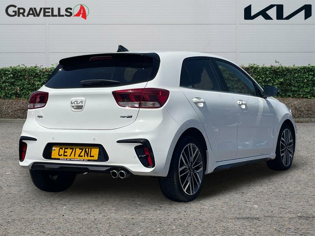 Kia RIO 1.0 T Gdi 48V 118 Gt-line S 118 White #3