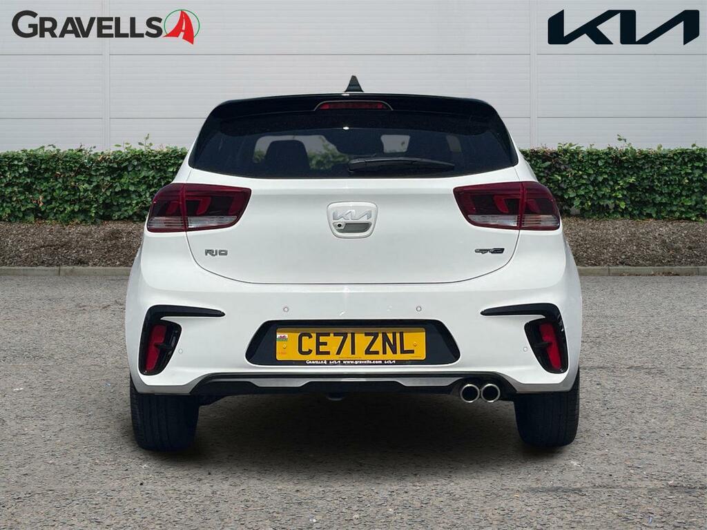 Kia RIO 1.0 T Gdi 48V 118 Gt-line S 118 White #4