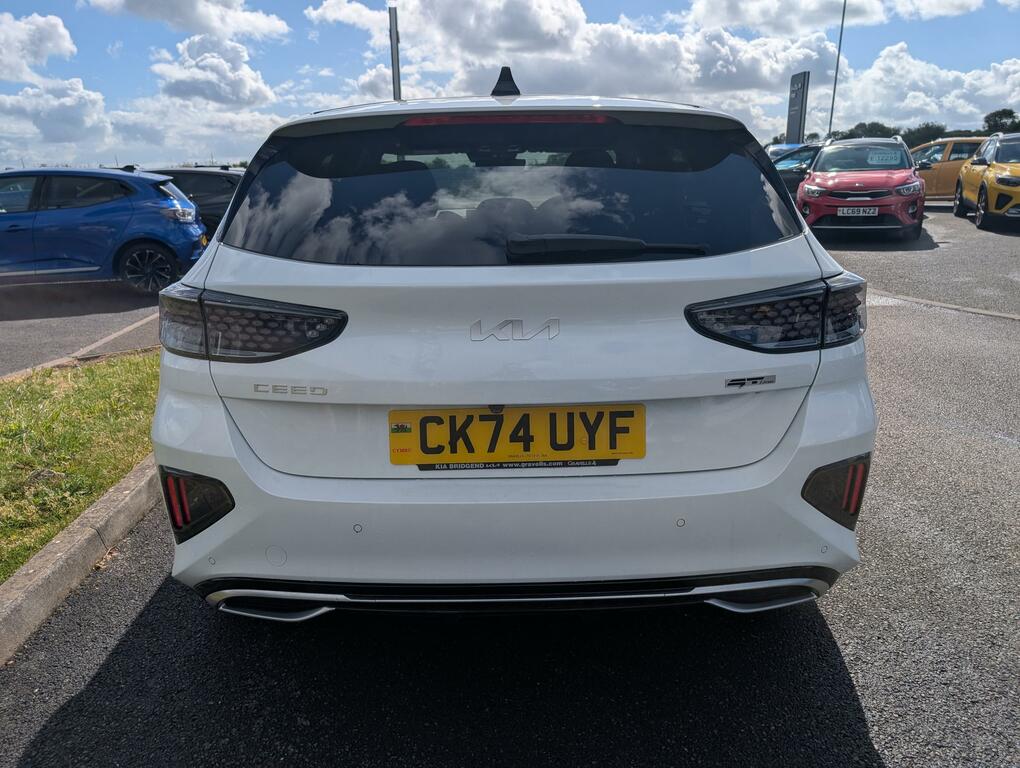 Kia Ceed 1.5 T-gdi Gt-line S Hatchback Dct Euro CK74UYF White #4