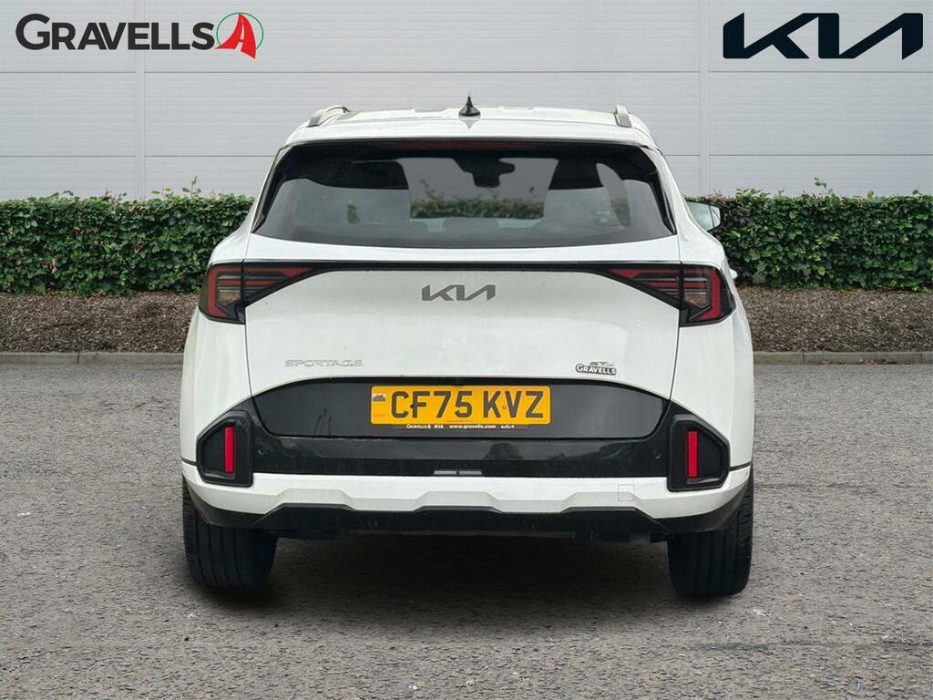 Kia Sportage 1.6 H T-gdi Gt-line Suv Hybrid Eur CF75KVZ White #4