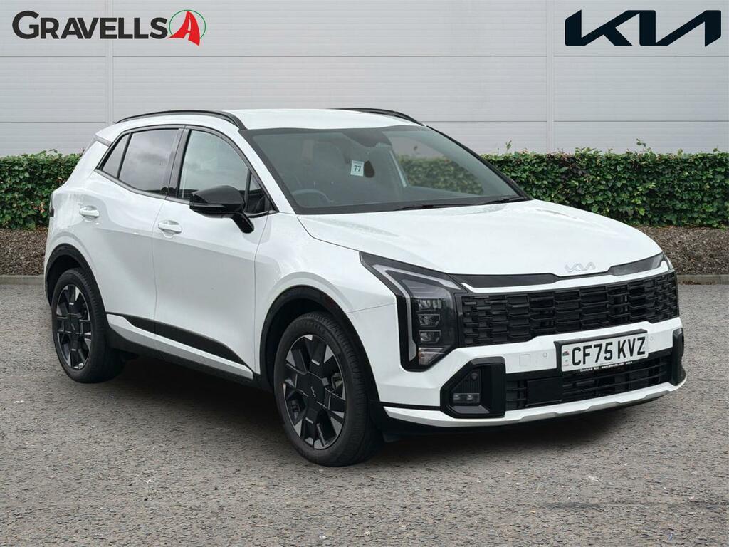 Kia Sportage 1.6T Gdi Hev Gt-line 236 White