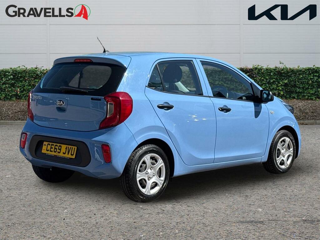Kia Picanto 1.0 1 Hatchback Euro 6 66 Bhp CE69JVU Blue #3
