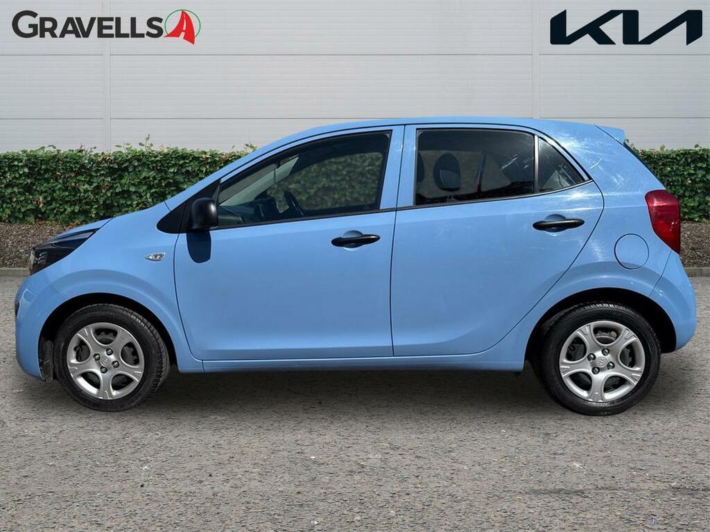 Kia Picanto 1.0 1 Hatchback Euro 6 66 Bhp CE69JVU Blue #5