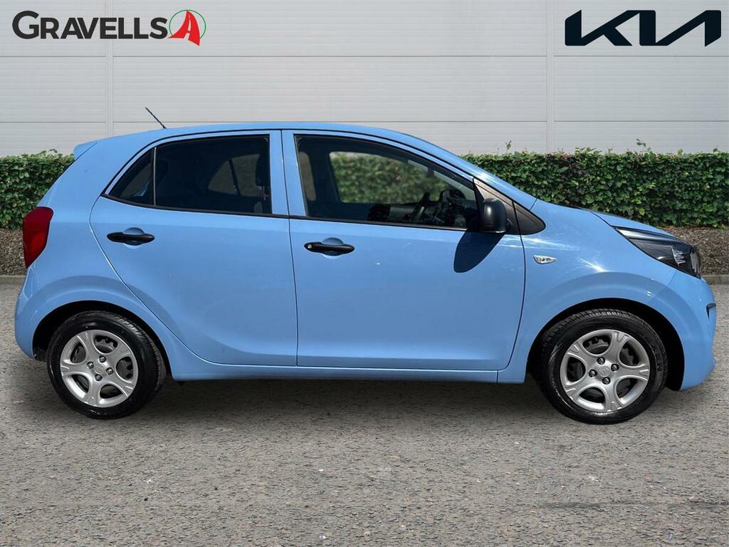 Kia Picanto 1.0 1 Hatchback Euro 6 66 Bhp CE69JVU Blue #2