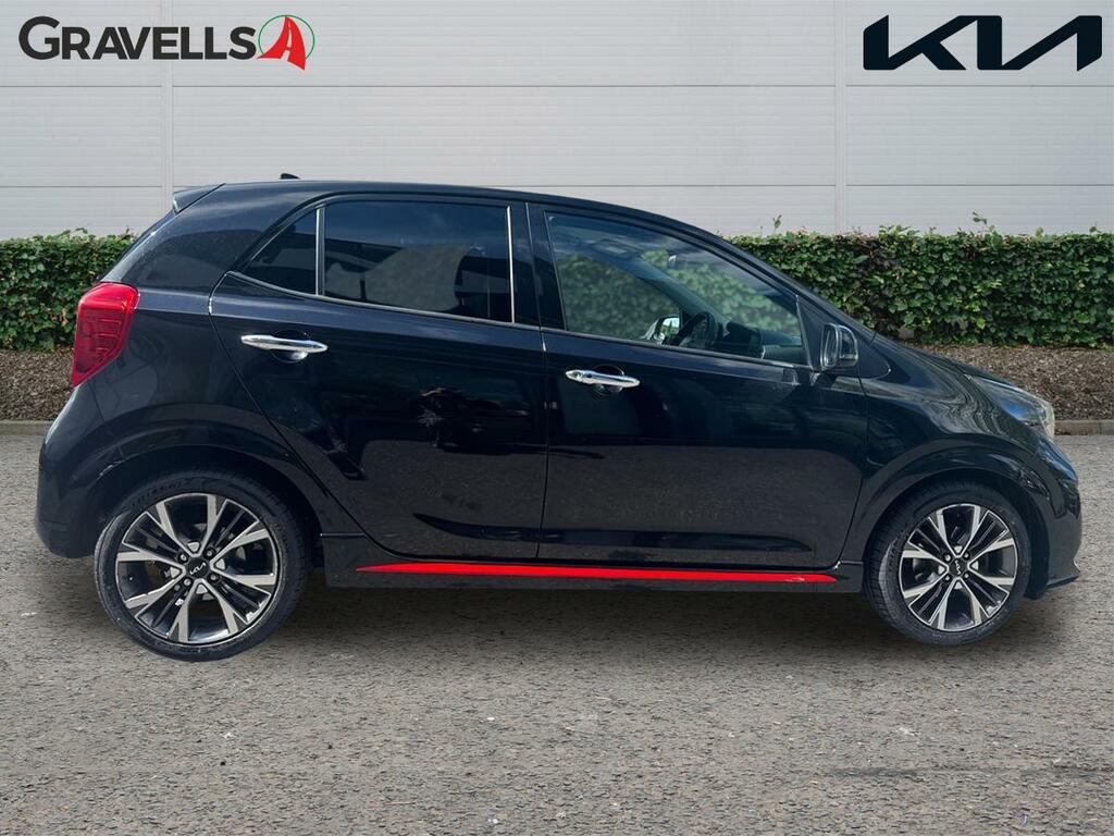 Kia Picanto 1.0T Gdi Gt-line S 4 Seats 99 CV23KLJ Black #2