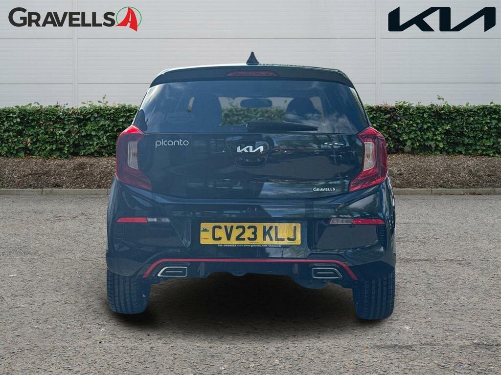 Kia Picanto 1.0T Gdi Gt-line S 4 Seats 99 CV23KLJ Black #4