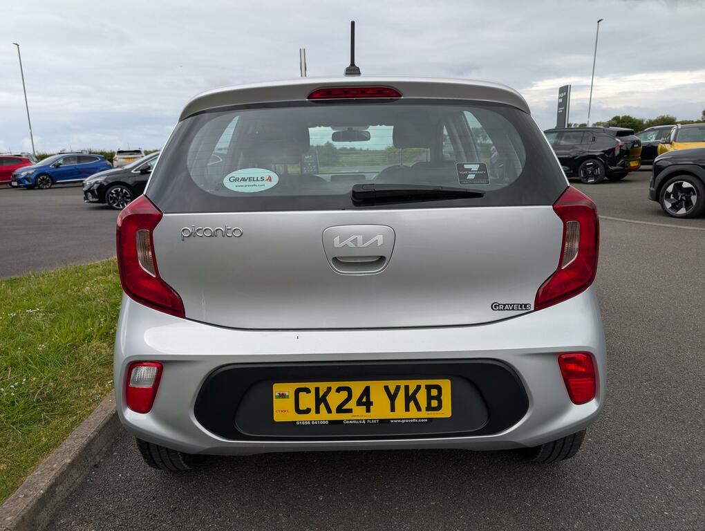 Kia Picanto 1.0 1 4 Seats 66 CK24YKB Silver #4