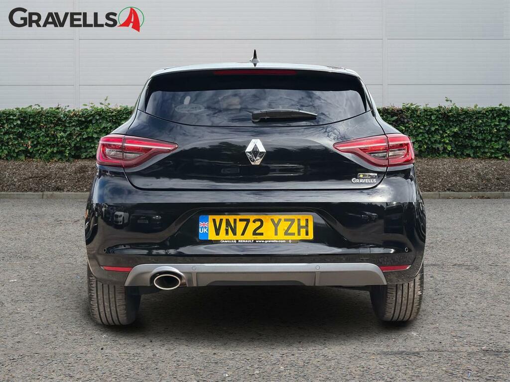 Renault Clio 1.0 Tce Rs Line Hatchback Euro 6 VN72YZH Black #4