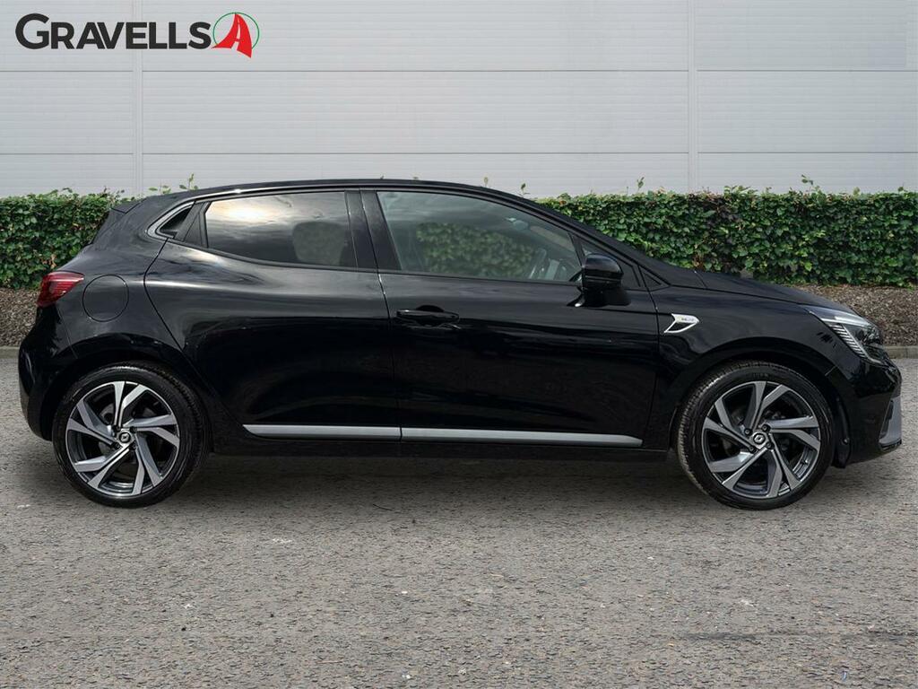 Renault Clio 1.0 Tce Rs Line Hatchback Euro 6 VN72YZH Black #2