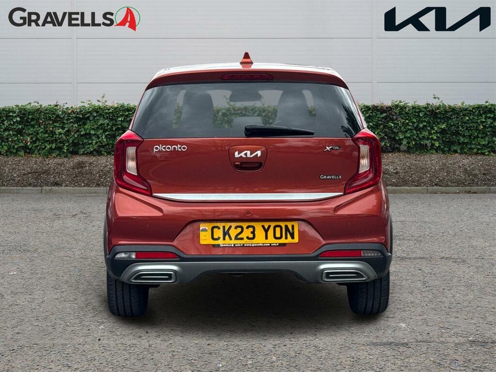 Kia Picanto 1.0 X-line S 66 CK23YON Orange #4