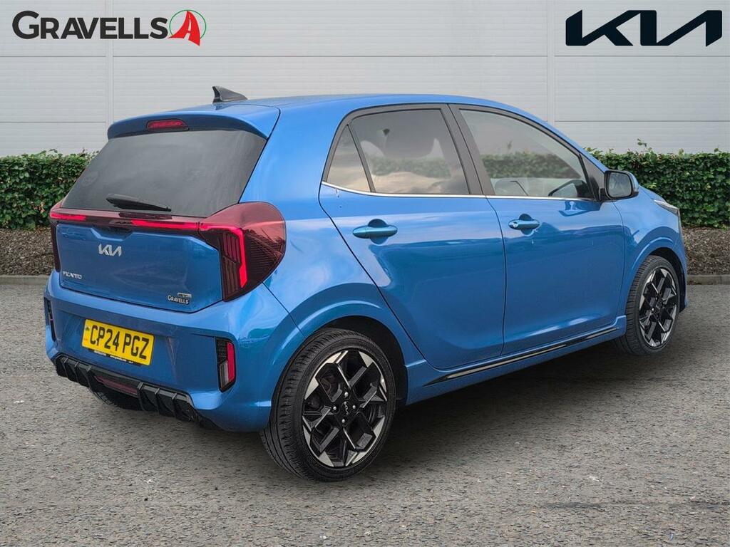 Kia Picanto 1.0 Gt-line 62 CP24PGZ Blue #3