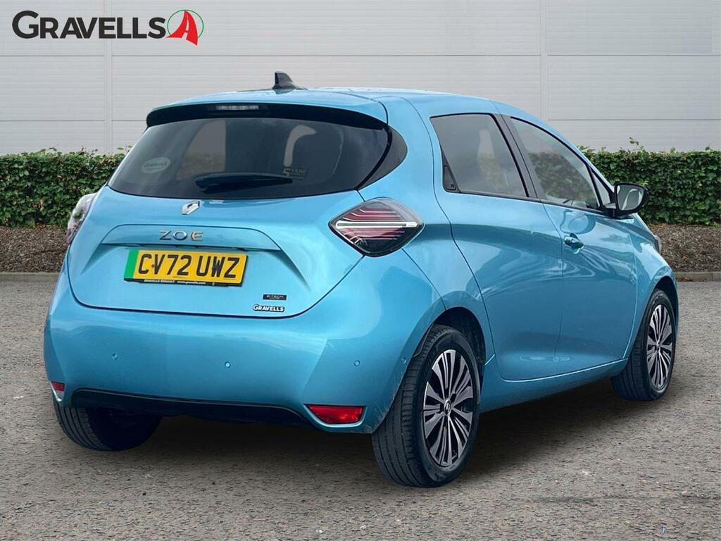 Renault Zoe R135 Ev50 52Kwh Techno Hatchback CV72UWZ Blue #3