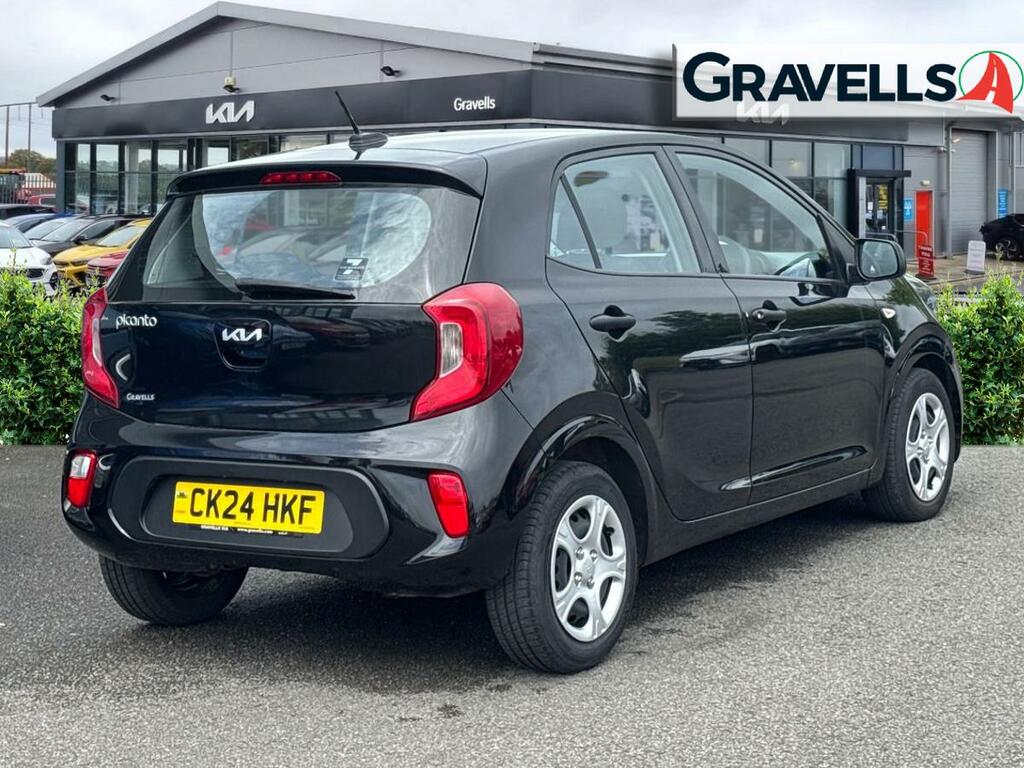 Kia Picanto 1.0 1 4 Seats 66 CK24HKF Black #3