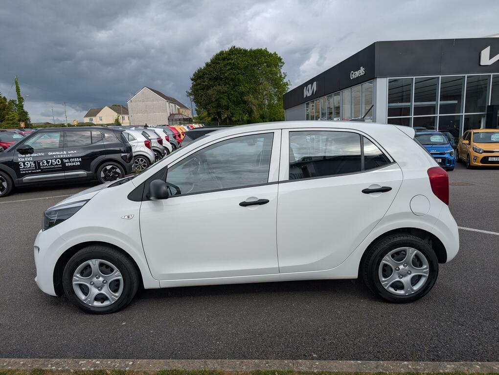 Kia Picanto 1.0 Dpi 1 Hatchback Euro 6 Ss CK24FSS White #6