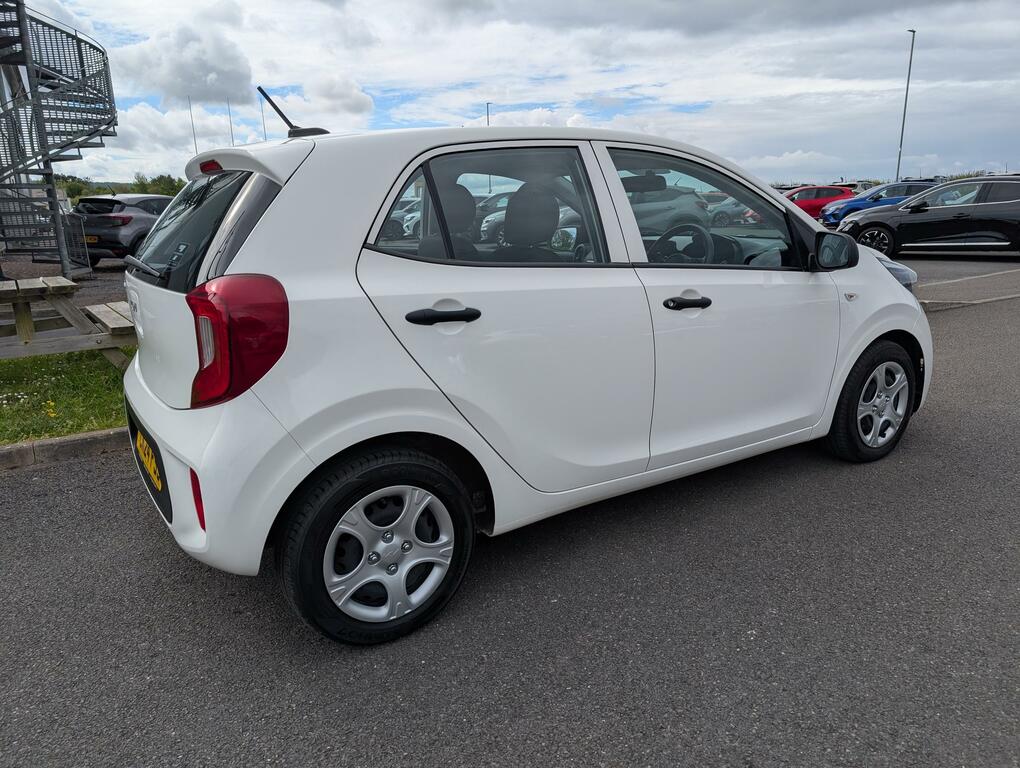 Kia Picanto 1.0 Dpi 1 Hatchback Euro 6 Ss CK24FSS White #3