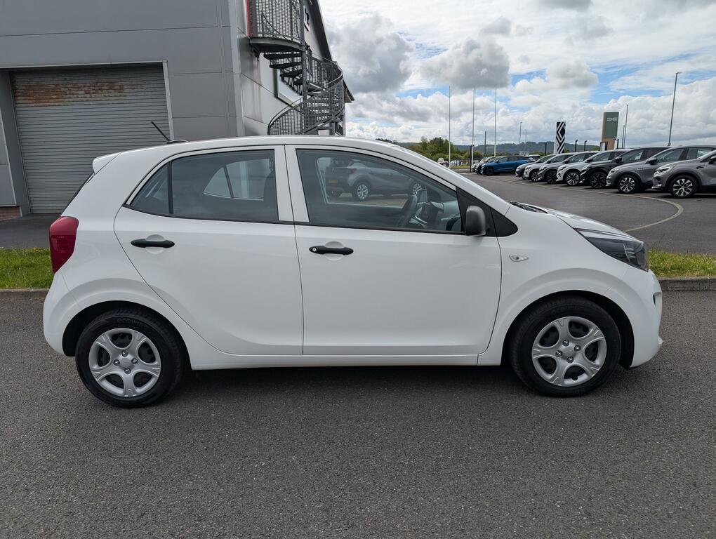 Kia Picanto 1.0 Dpi 1 Hatchback Euro 6 Ss CK24FSS White #2