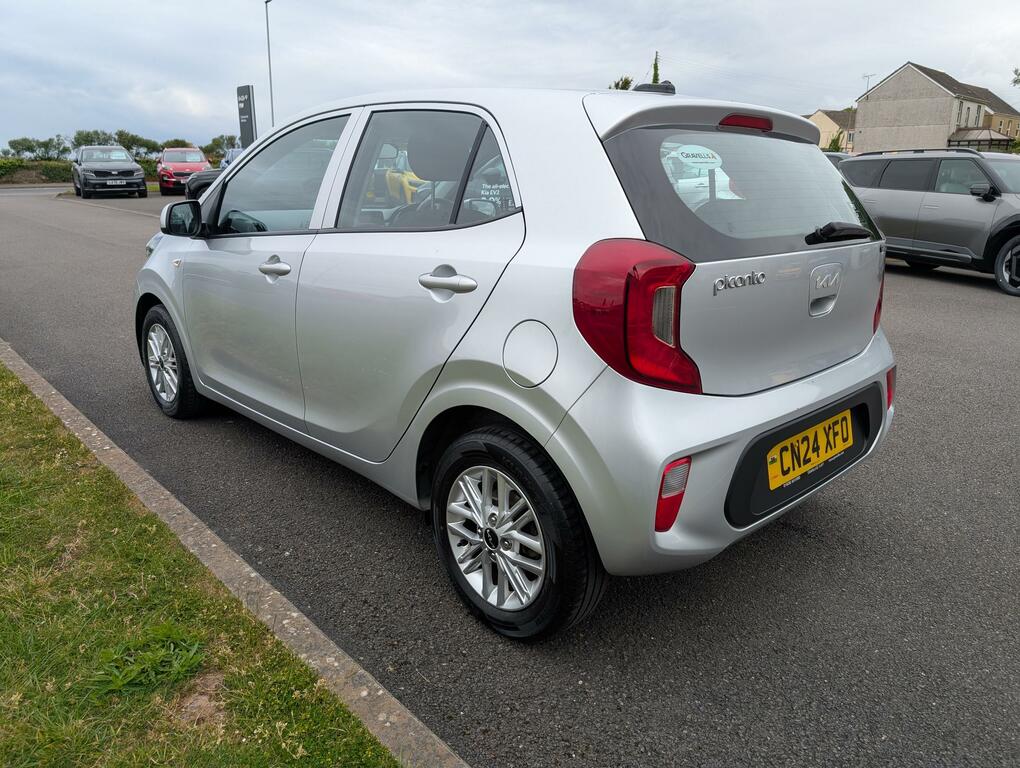 Kia Picanto 1.0 Dpi 2 Hatchback Amt Euro 6 Ss 6 CN24XFO Silver #5