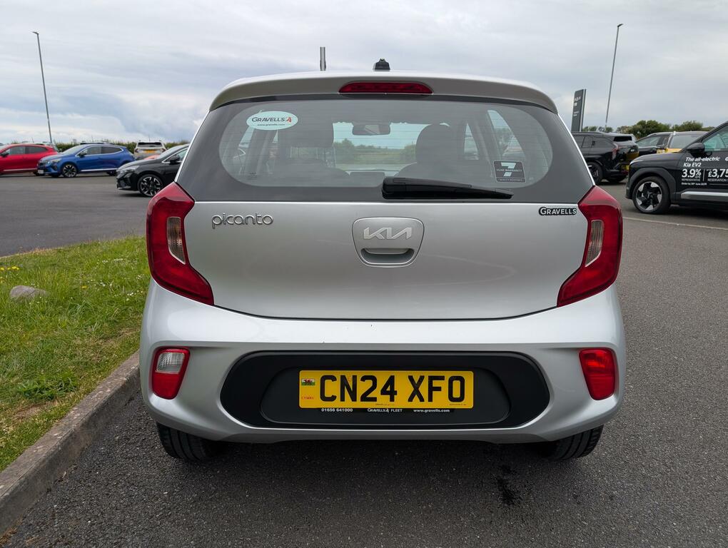 Kia Picanto 1.0 Dpi 2 Hatchback Amt Euro 6 Ss 6 CN24XFO Silver #4