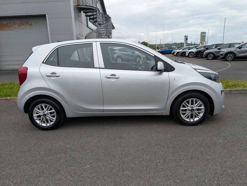 Kia Picanto 1.0 Dpi 2 Hatchback Amt Euro 6 Ss 6 CN24XFO Silver #2
