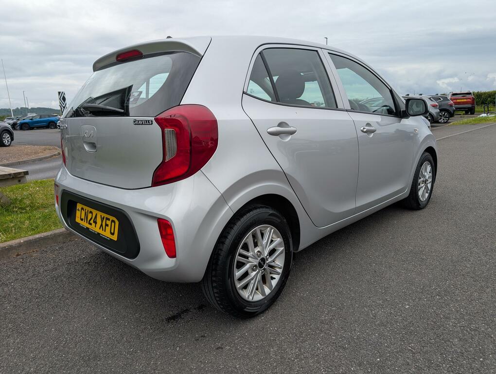 Kia Picanto 1.0 Dpi 2 Hatchback Amt Euro 6 Ss 6 CN24XFO Silver #3