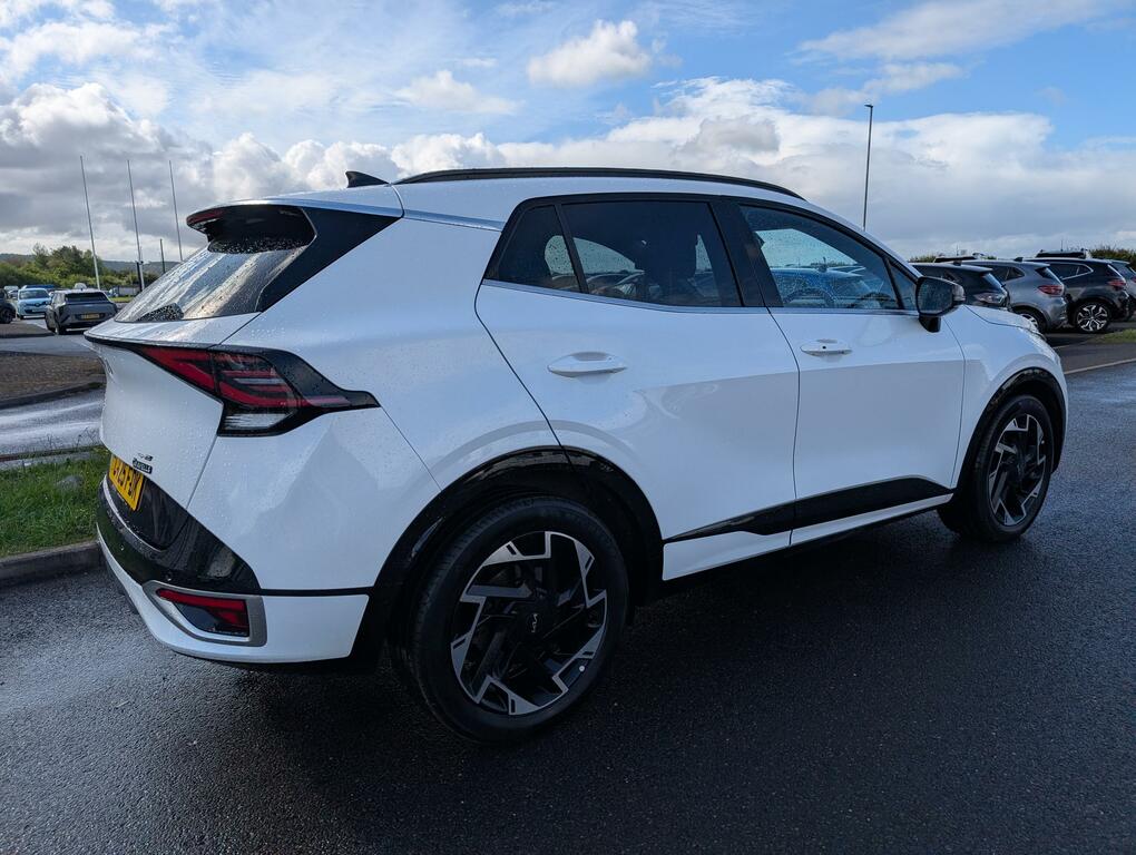 Kia Sportage 1.6T Gdi 157 48V Isg Gt-line Dct CV25FDK White #3