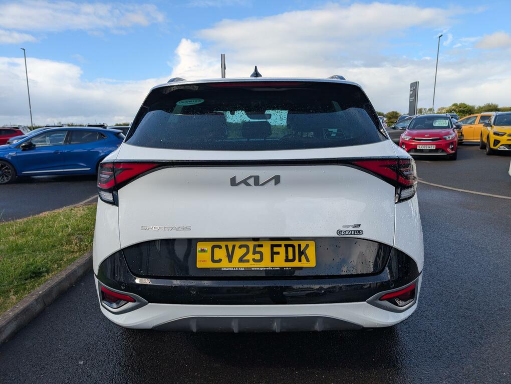 Kia Sportage 1.6T Gdi 157 48V Isg Gt-line Dct CV25FDK White #4