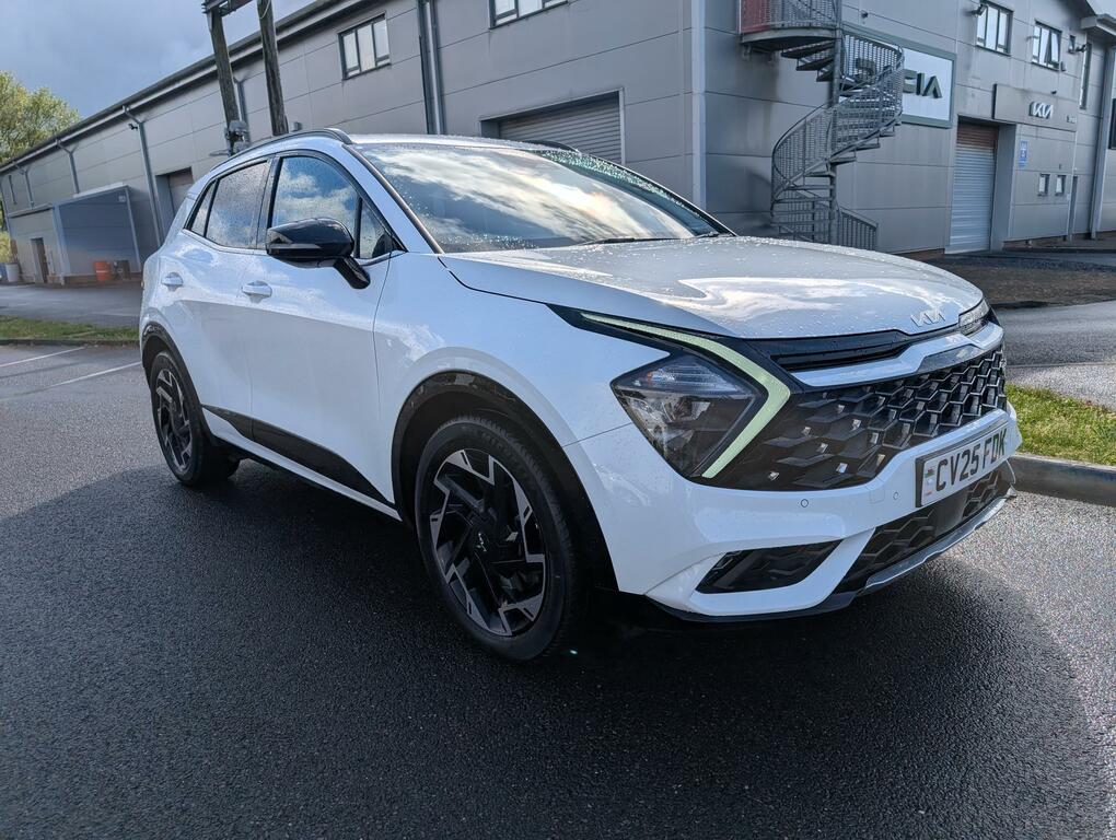 Kia Sportage 1.6T Gdi 157 48V Isg Gt-line Dct White