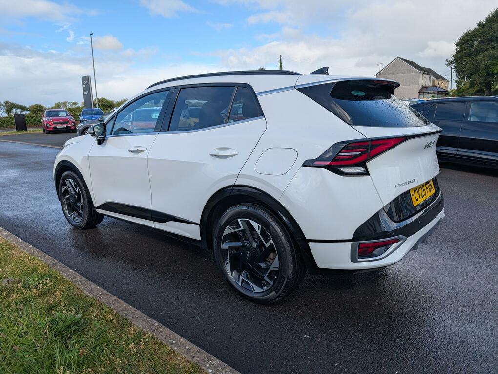 Kia Sportage 1.6T Gdi 157 48V Isg Gt-line Dct CV25FDK White #5
