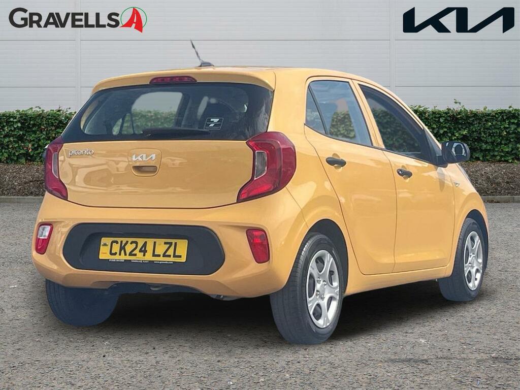 Kia Picanto 1.0 1 4 Seats 66 CK24LZL Yellow #3