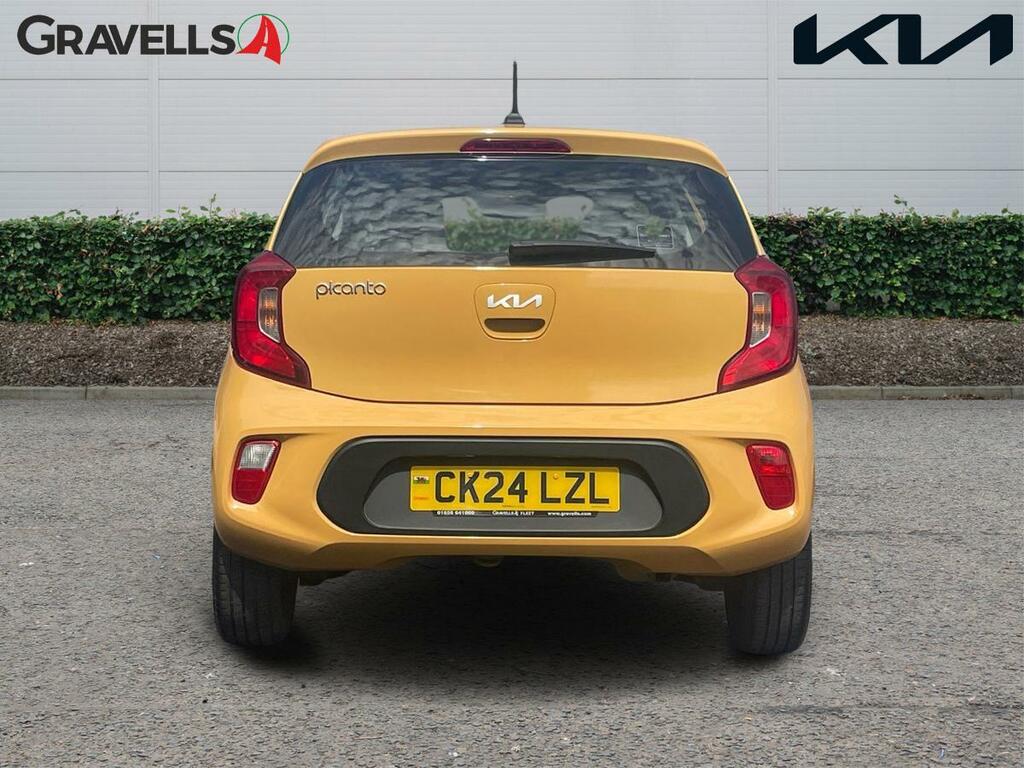 Kia Picanto 1.0 1 4 Seats 66 CK24LZL Yellow #4