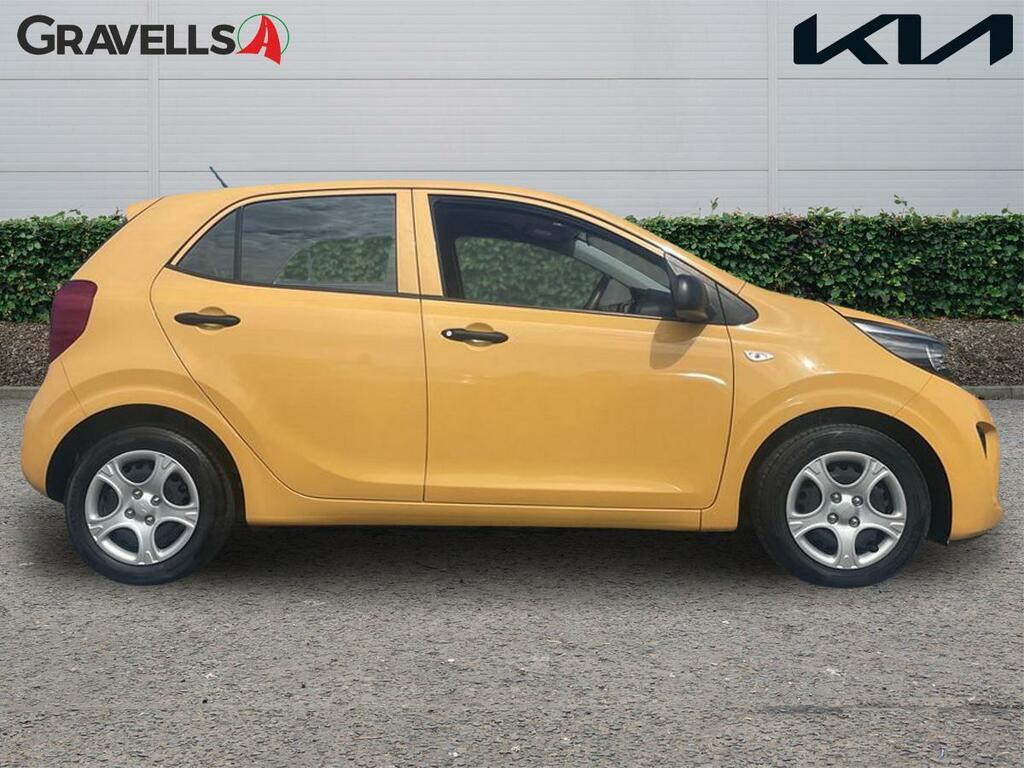 Kia Picanto 1.0 1 4 Seats 66 CK24LZL Yellow #2