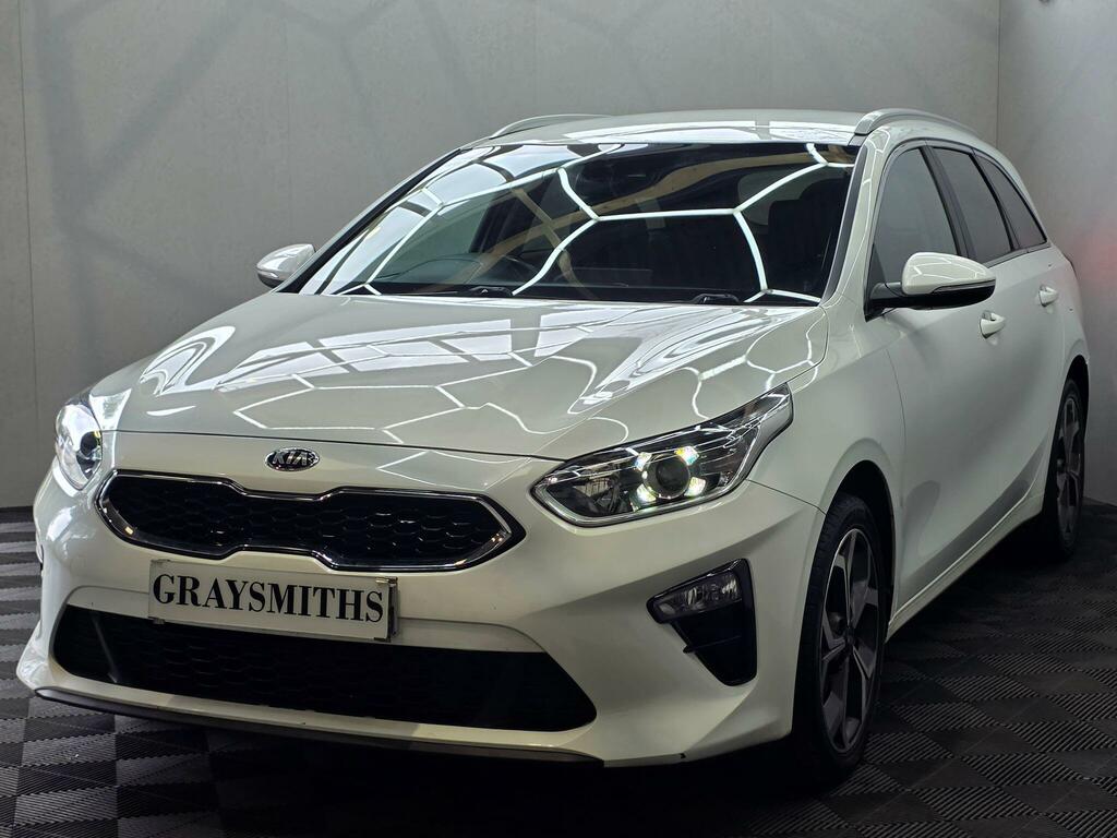 Kia Ceed 1.6 Crdi 3 Sportswagon Euro 6 Ss  White #3