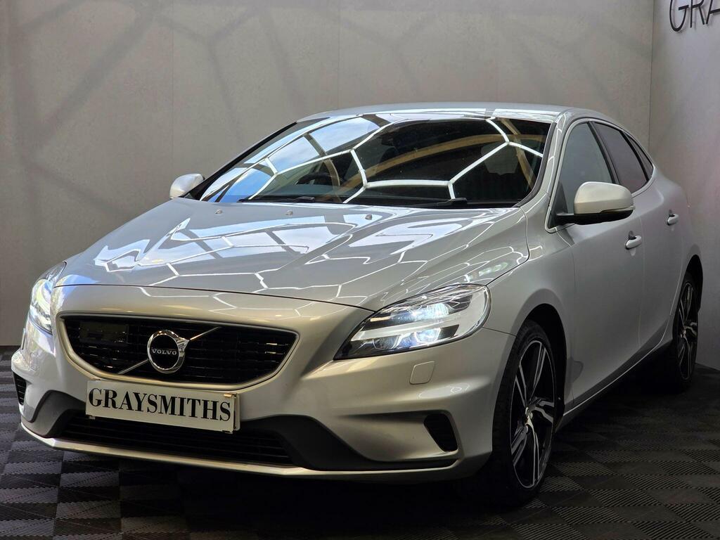Volvo V40 2.0 D2 R-design Pro Euro 6 Ss Silver #3
