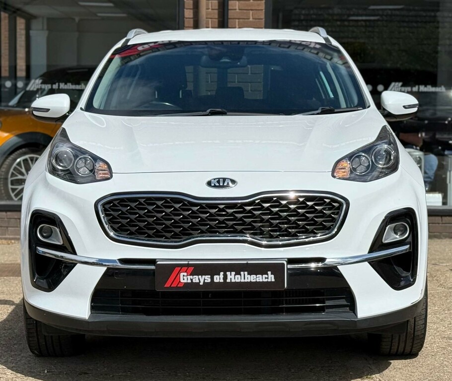 Kia Sportage 2 Crdi Isg BG19FKS White #2