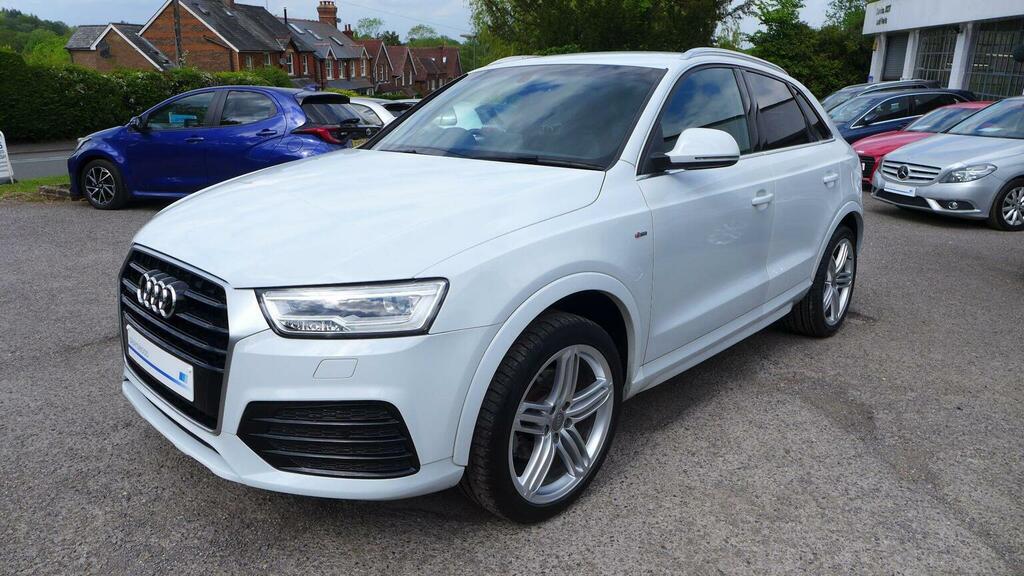 Audi Q3 2.0 Tfsi S Line Plus S Tronic Quattro Euro 6 Ss White