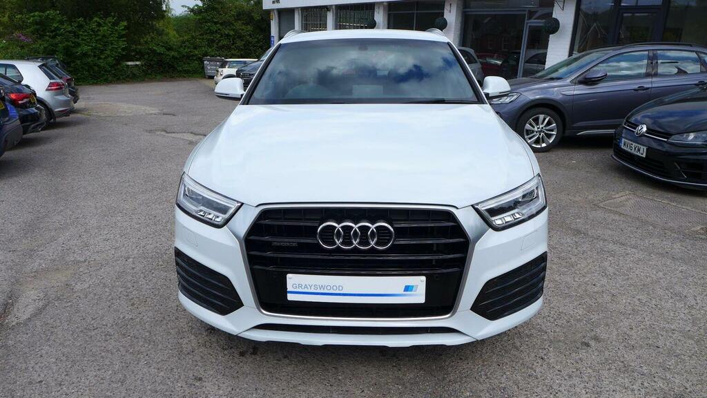 Audi Q3 2.0 Tfsi S Line Plus S Tronic Quattro Euro 6 Ss GF16NWB White #2