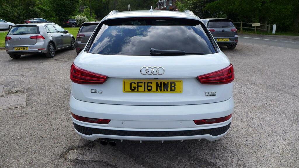 Audi Q3 2.0 Tfsi S Line Plus S Tronic Quattro Euro 6 Ss GF16NWB White #6