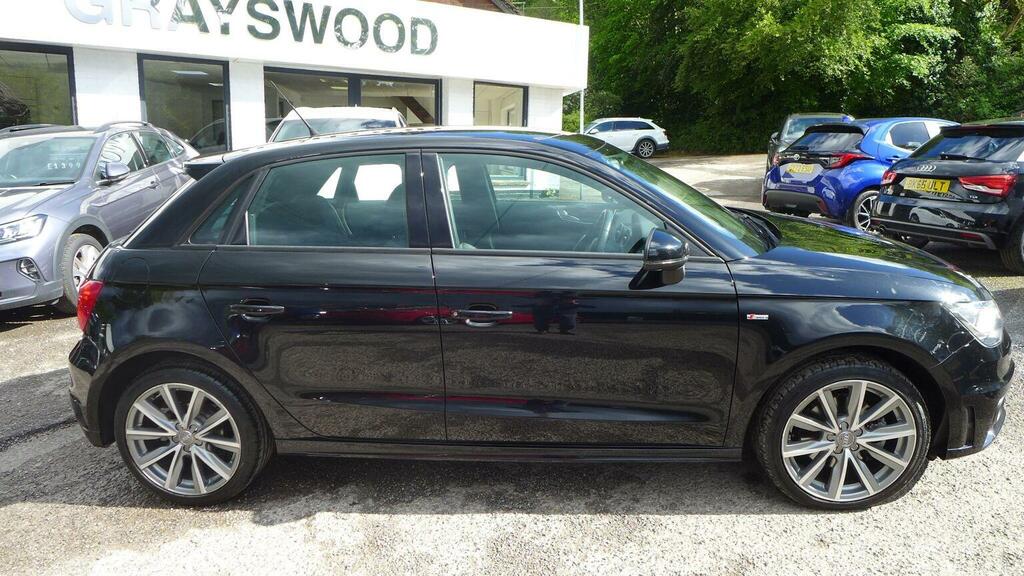 Audi A1 1.4 Tfsi S Line Style Edition Sportback S Tronic E YR64FXC Black #4